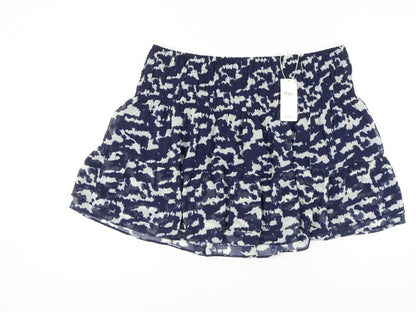Marks and Spencer Women's Blue Animal Print Skirt Size 20