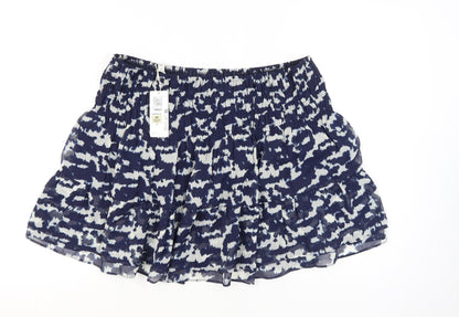 Marks and Spencer Women's Blue Animal Print Skirt Size 20