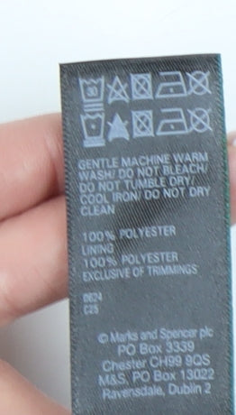 Marks and Spencer Women's Blue Animal Print Skirt Size 20