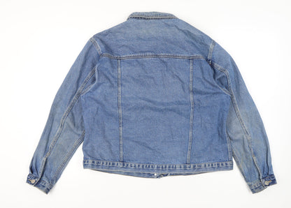 George Women's Blue Denim Jacket XL Casual
