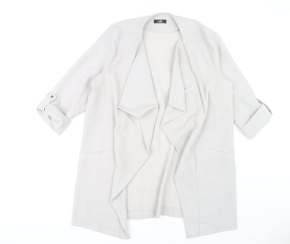 Womens UK Size 14 Wallis White Basic Jacket