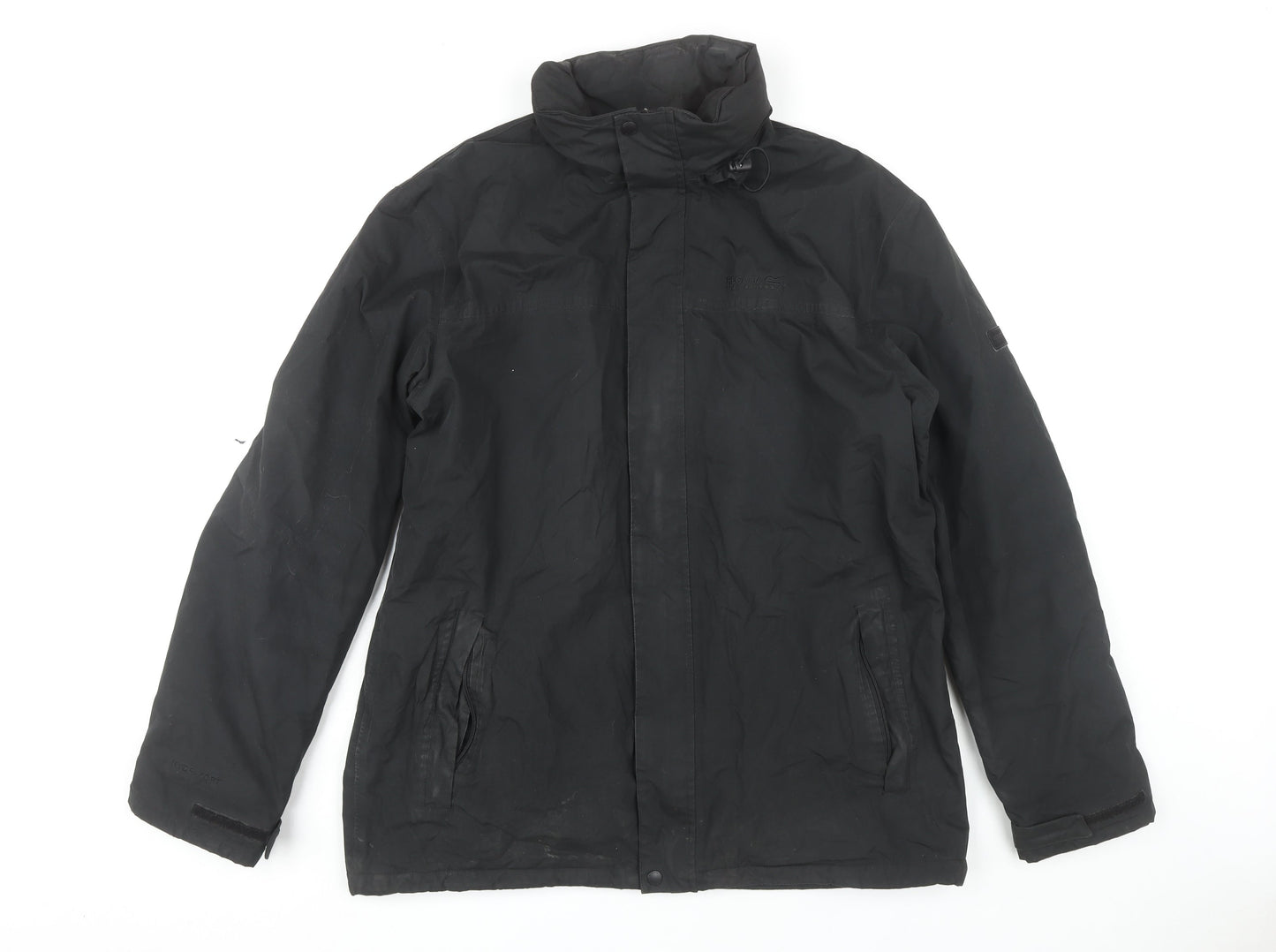 Mens UK Size L Regatta Great Outdoors Black Basic Jacket