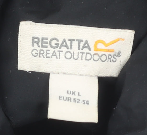 Mens UK Size L Regatta Great Outdoors Black Basic Jacket