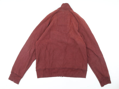 Abercrombie & Fitch Men's Red 2XL Full Zip Sweatshirt