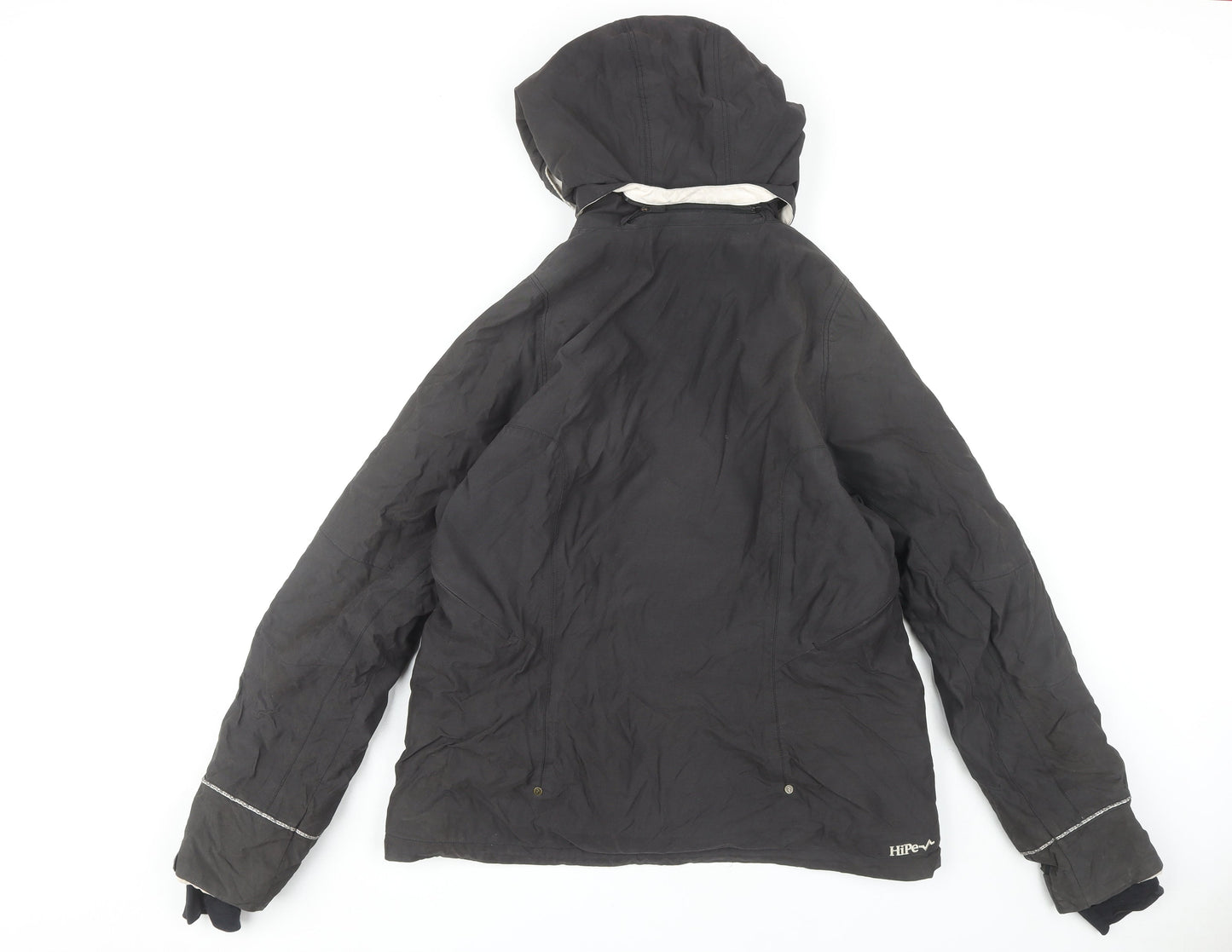 Peak Performance Women's Black Ski Jacket L