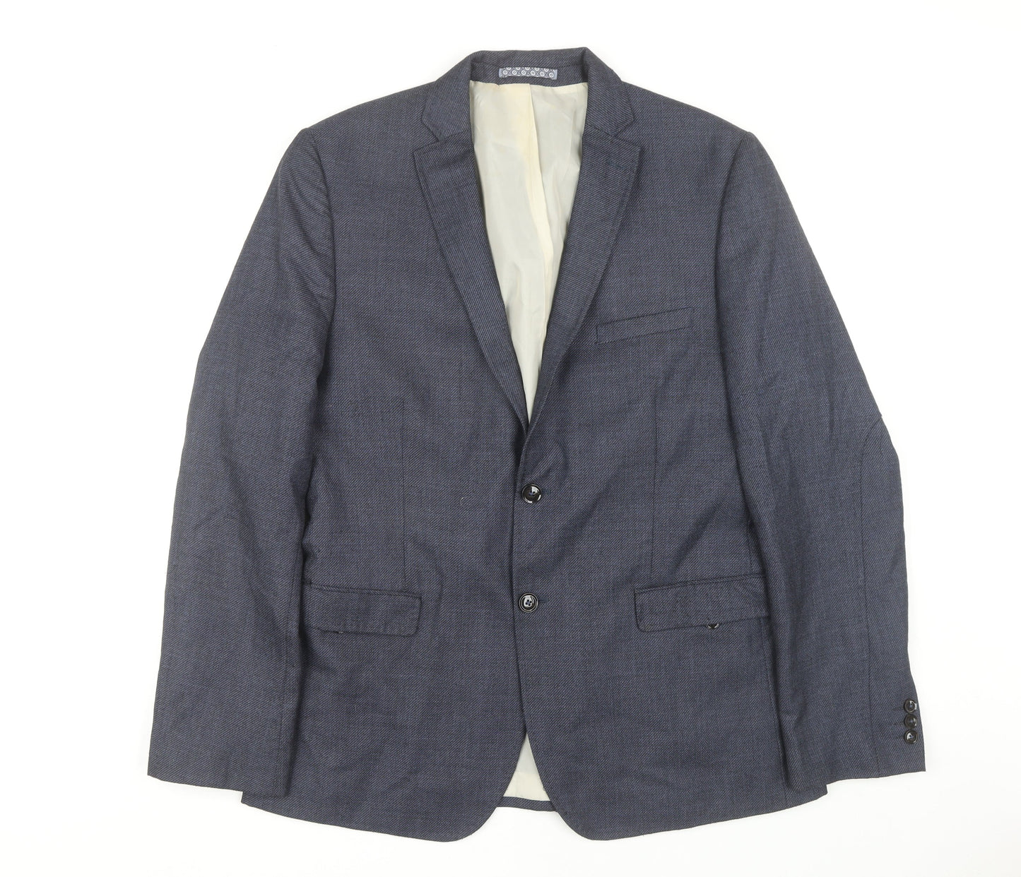 Marks and Spencer Men's Blue Blazer 42 Long Jacket