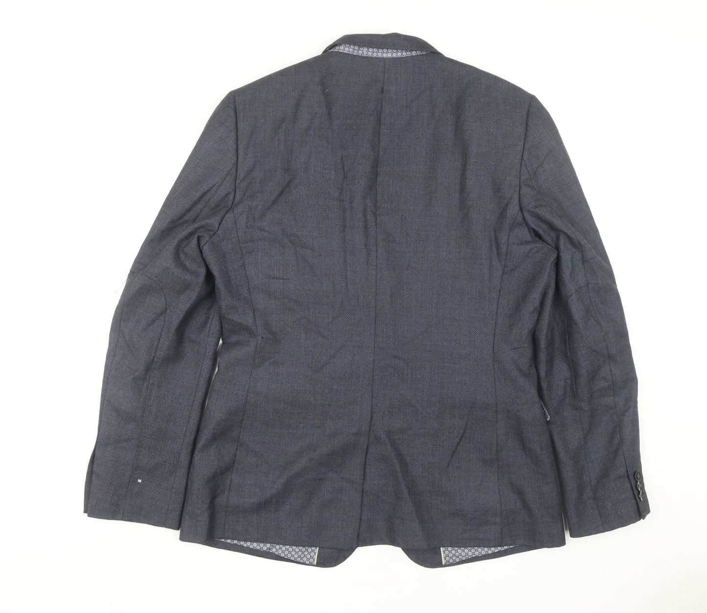 Marks and Spencer Men's Blue Blazer 42 Long Jacket