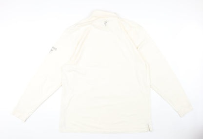 Ashworth Men's Ivory Long Sleeve T-Shirt XL