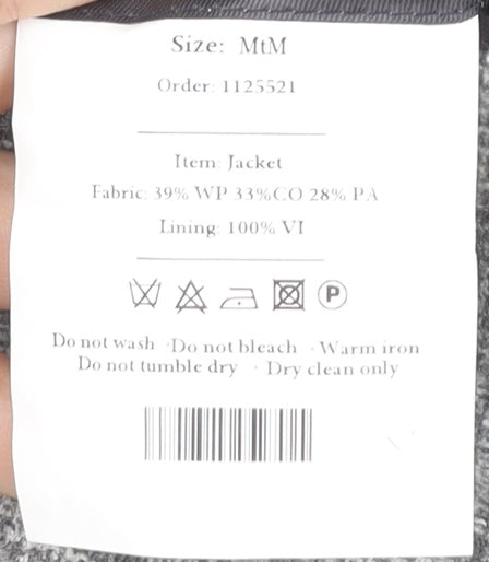 Sarto Men's Grey Check Tweed Blazer Jacket