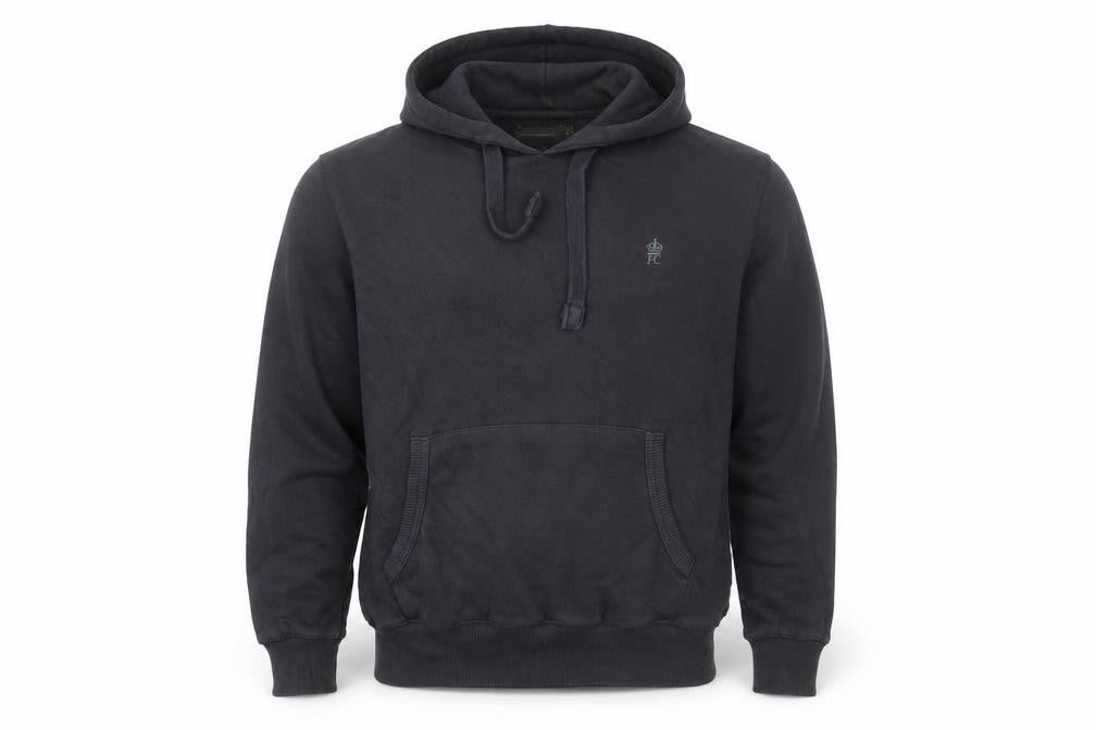 Mens UK Size S French Connection Black Pullover Hoodie