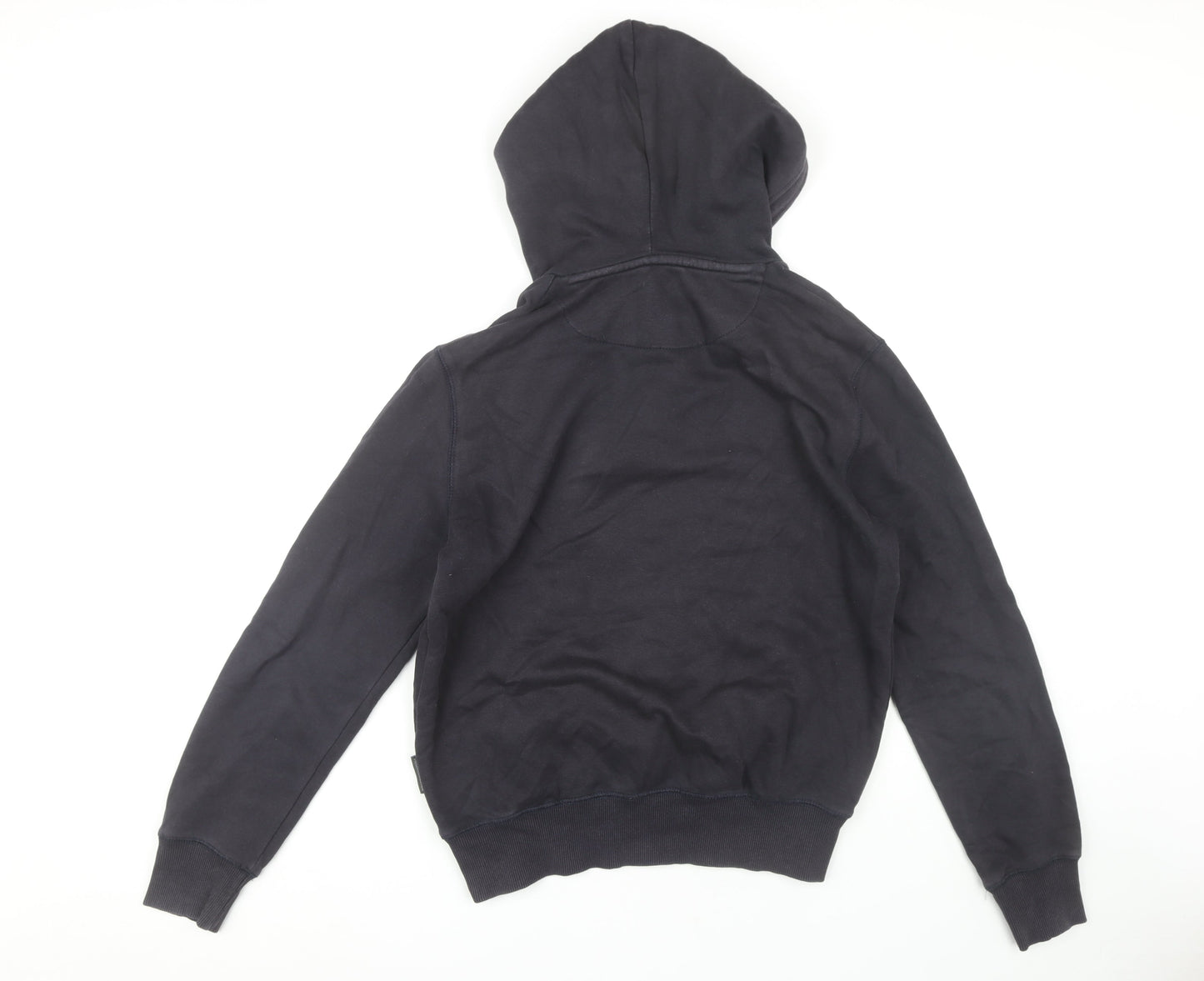 Mens UK Size S French Connection Black Pullover Hoodie