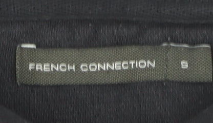 Mens UK Size S French Connection Black Pullover Hoodie