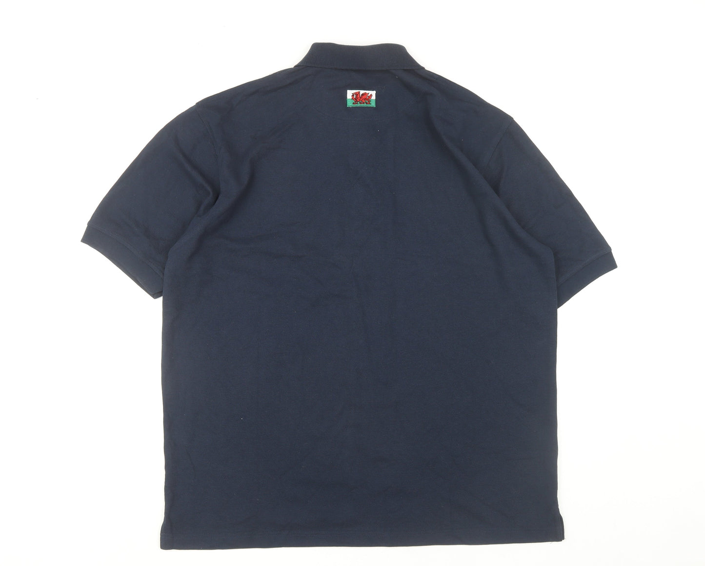 MANAV Men's Blue XL Polo Shirt Short Sleeve