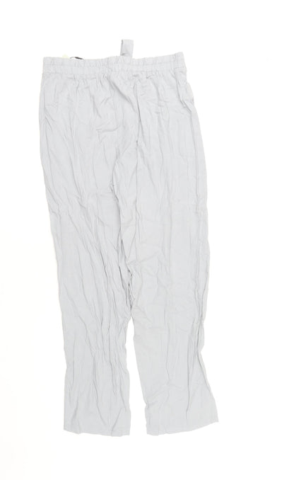 Primark Women's Grey Relaxed Trousers Size 12