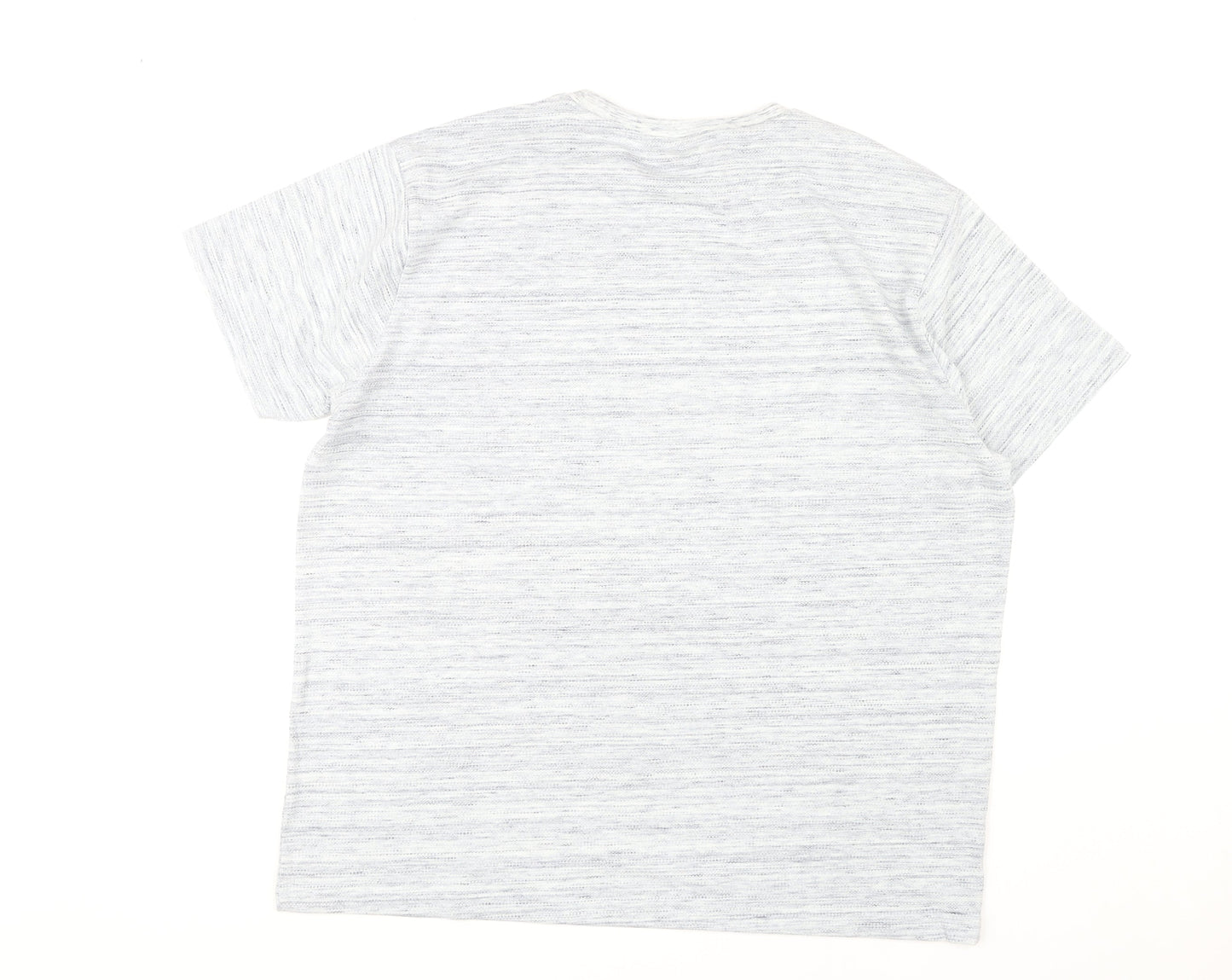 Peacocks Men's Grey 2XL Crew Neck T-Shirt