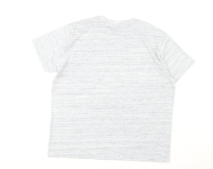 Peacocks Men's Grey 2XL Crew Neck T-Shirt