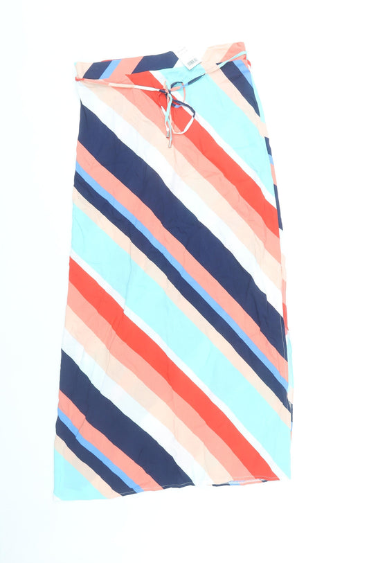 George Striped Multicoloured Women's Skirt Size 12