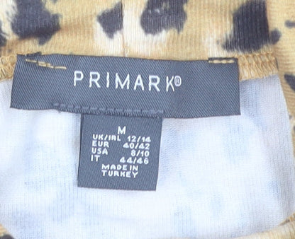 Primark Women's Animal Print Bodysuit, Size 12, Multicoloured