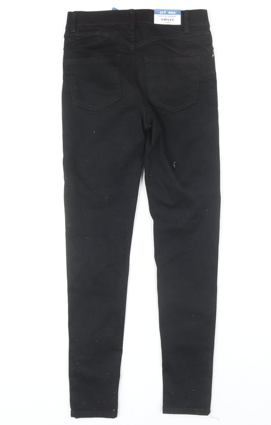 New Look Women's Black Skinny Jeans Size 8