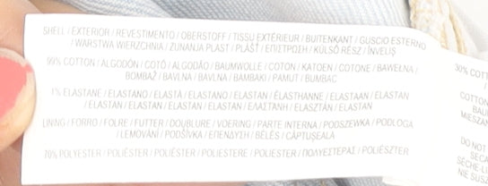 Denim Co Blue Slim Stretch Denim Shorts XL Men