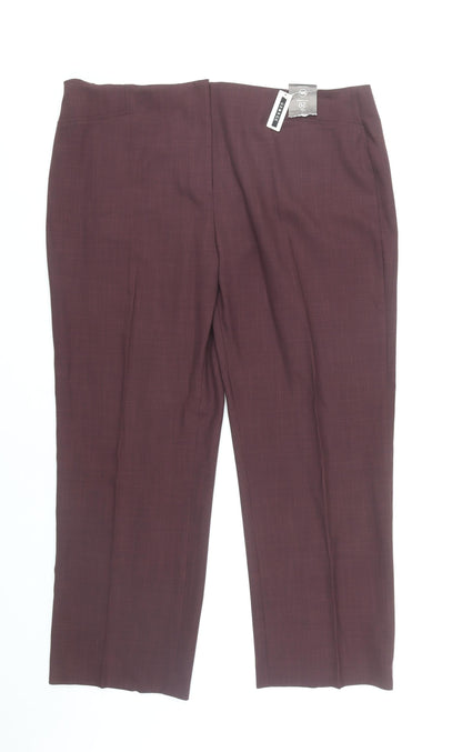 George Women's Purple Dress Pants Size 20