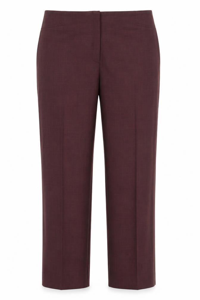 Womens UK Size 20 George Classic Fit Dress Pants Purple Trousers