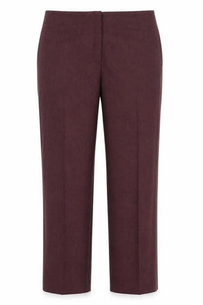 Womens UK Size 20 George Classic Fit Dress Pants Purple Trousers