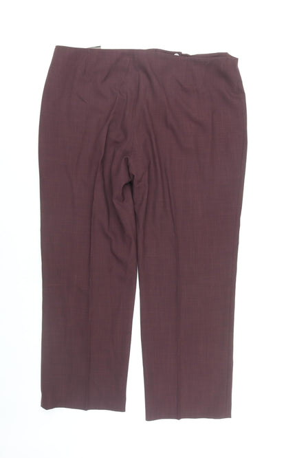 George Women's Purple Dress Pants Size 20