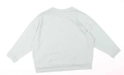 F&F Women's Grey XL Pullover Sweatshirt