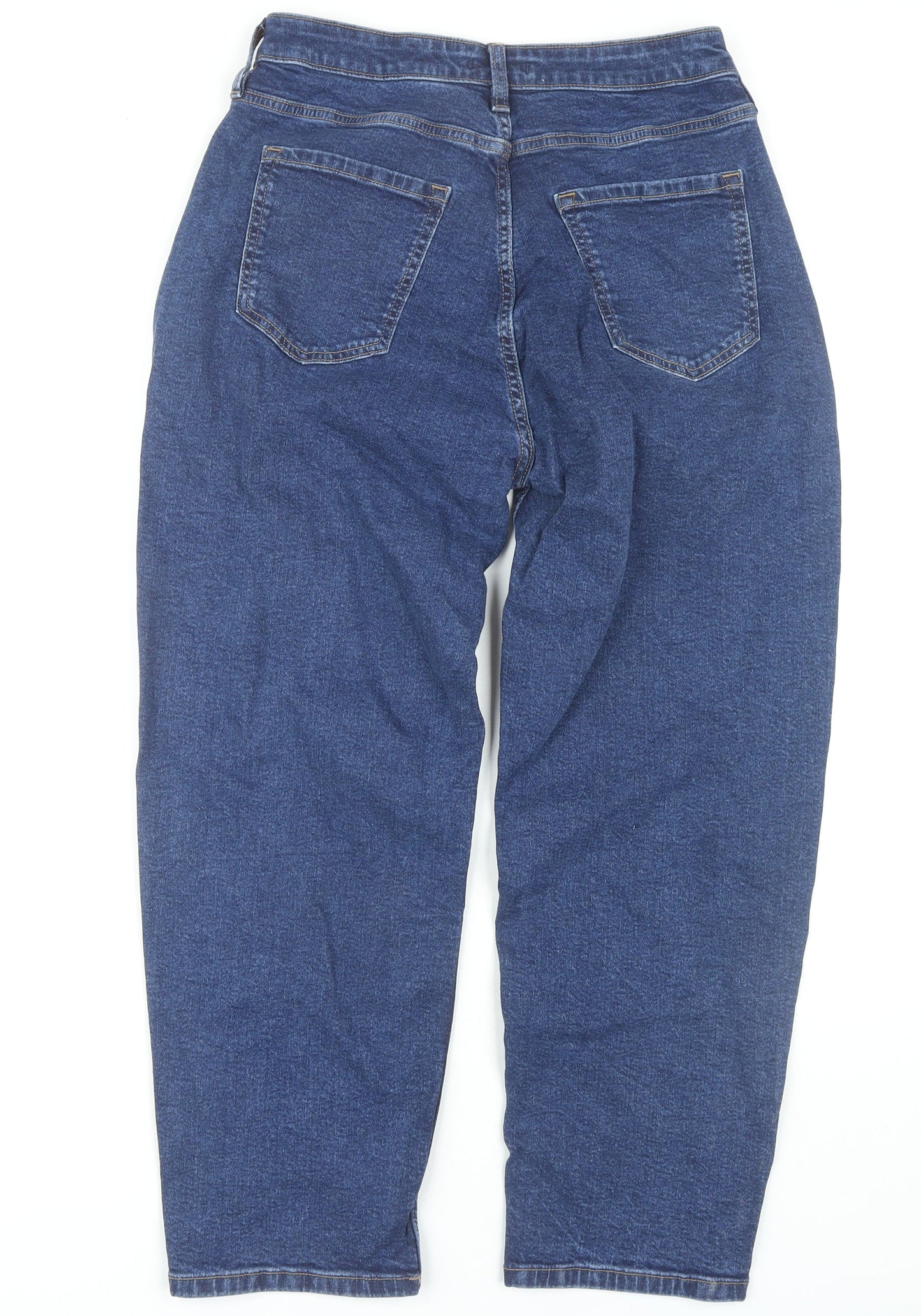 F&F Women's Blue High Rise Jeans, Size 10