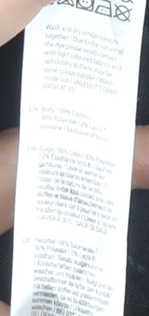 F&F Women's Black Skinny Jeans, Size 16, Regular Fit