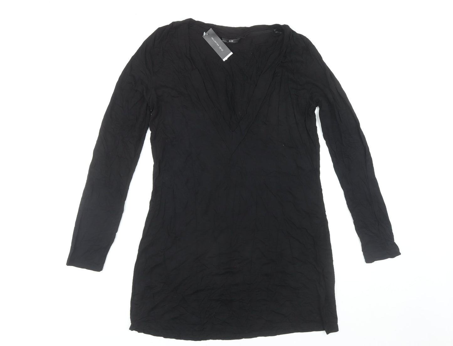 Evie Black Long Sleeve Women's Plus Top 18