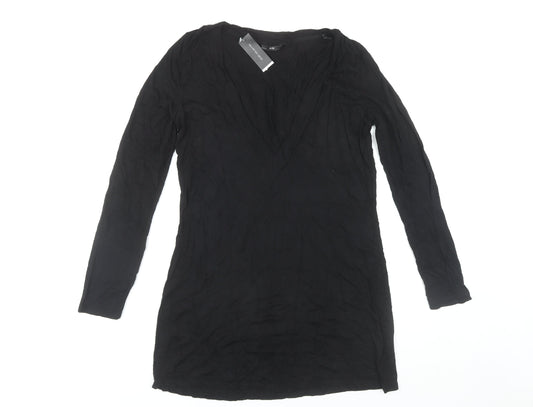 Evie Black Long Sleeve Women's Plus Top 18