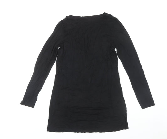 Evie Black Long Sleeve Women's Plus Top 18