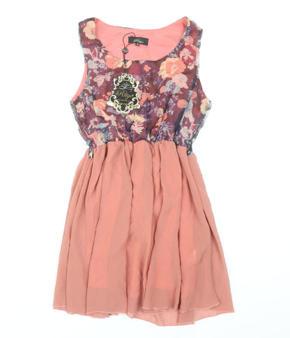 Madam Rage Women's Multicoloured A-Line Dress Size 10