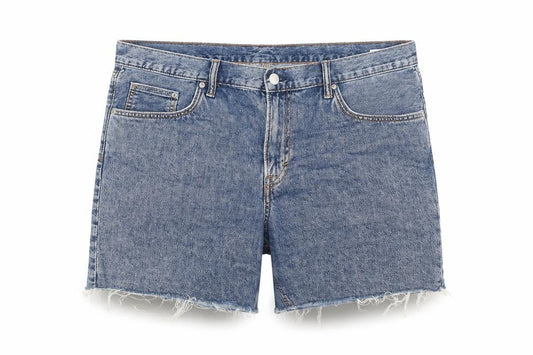 Womens UK Size 10 H&M Regular Fit Cut-Off Shorts