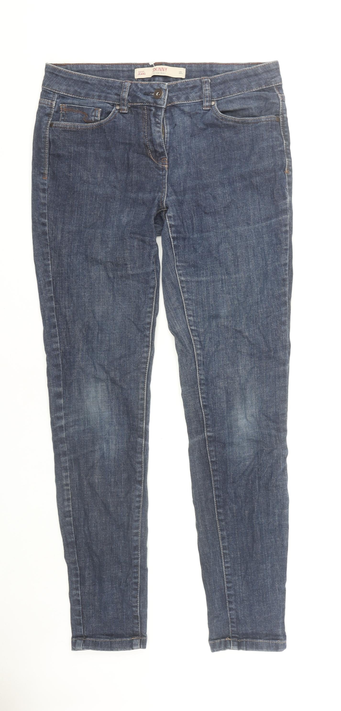 Next Women's Blue Skinny Jeans Size 10