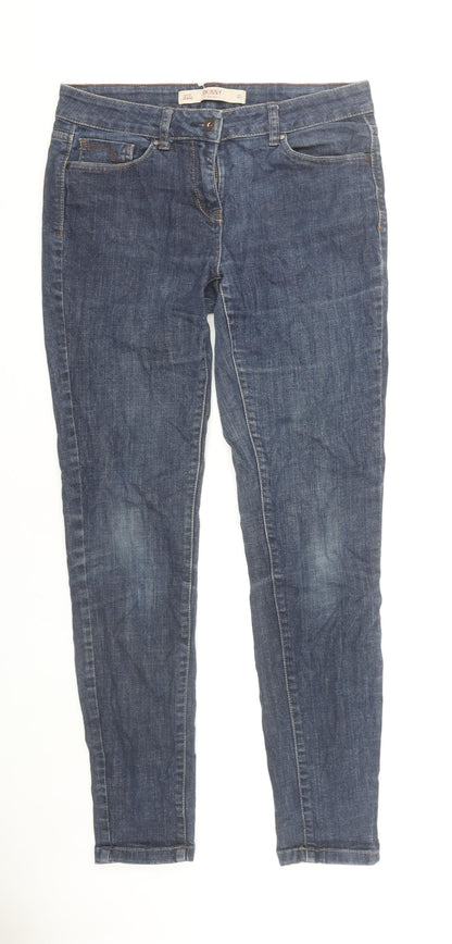 Next Women's Blue Skinny Jeans Size 10