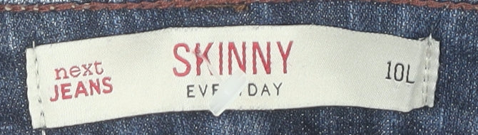 Next Women's Blue Skinny Jeans Size 10