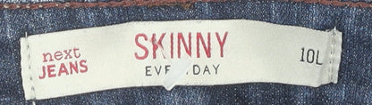 Next Women's Blue Skinny Jeans Size 10