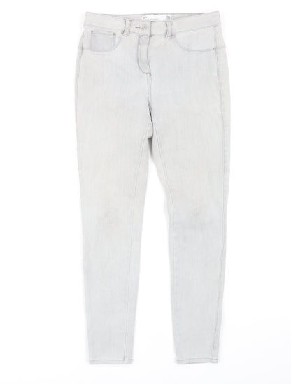Next Women's Grey Skinny Jeans, Size 10, Slim Fit