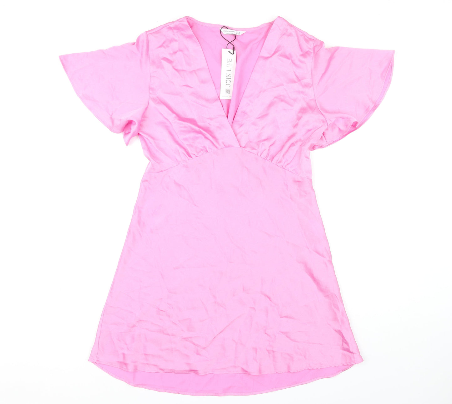 Stradivarius Women's Pink Dress Size XL