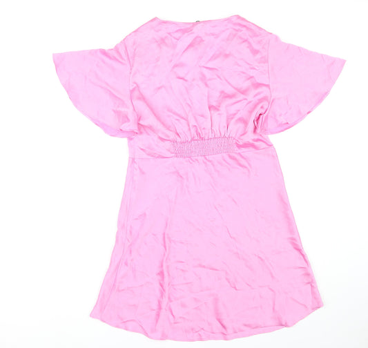 Stradivarius Women's Pink Dress Size XL