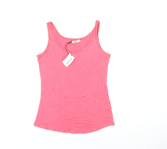 Womens UK Size M Oasis Pink Basic Tank