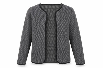 Womens UK Size L Only Grey Cardigan Jumper