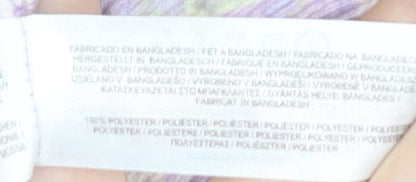 Primark Women's Purple Paperbag Shorts M