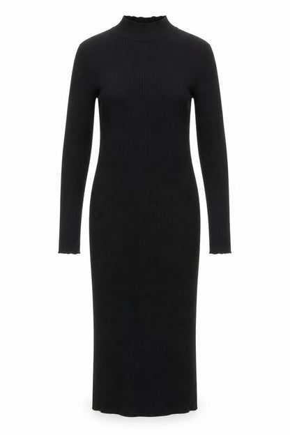 New Look Black Midi Sheath Dress, Size 12, Women's