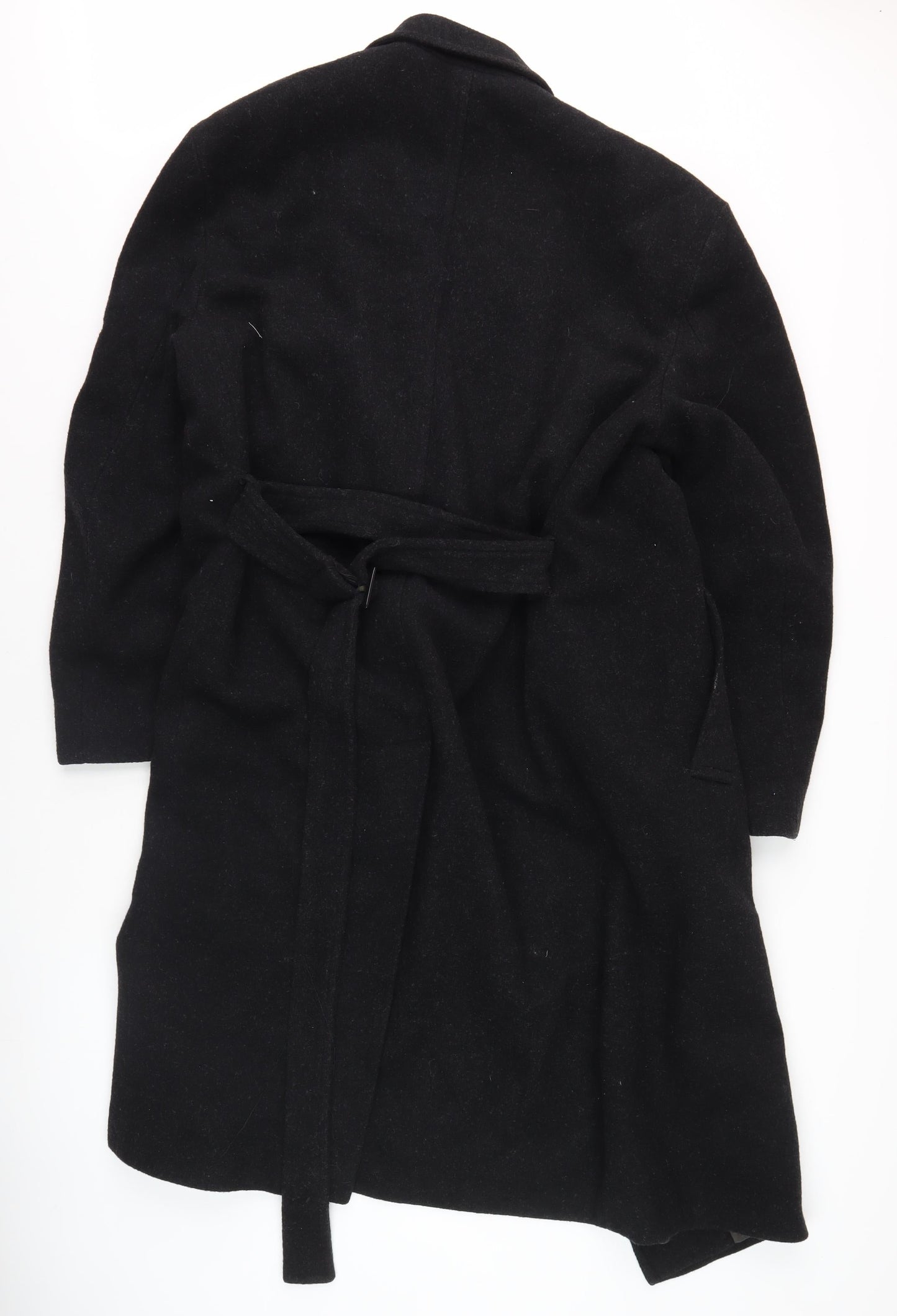 Willson Tailoring Men's Black Wool Pea Coat S