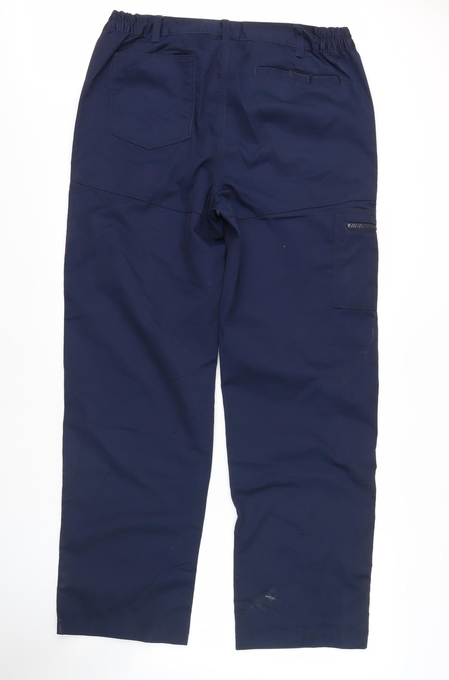 Regatta Men's Blue Cargo Trousers, Size L, Workwear