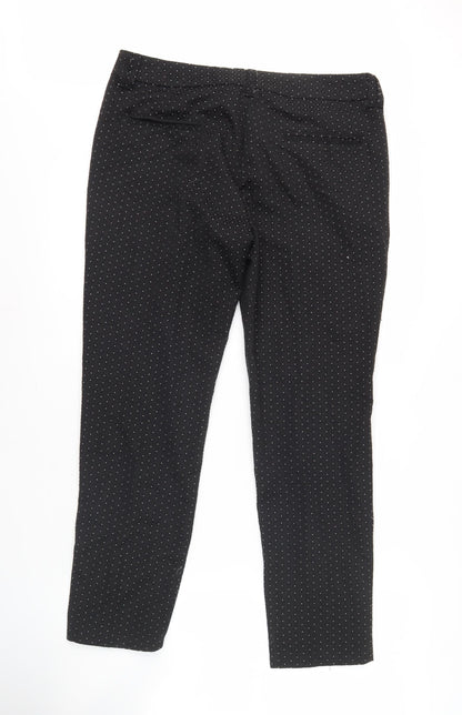 Womens UK Size 12 NEXT   Black Trousers